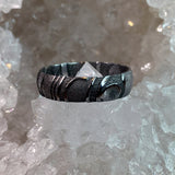 The Avalon - Damascus Steel Ring - Oxu Jewelry