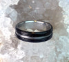 The Noble - Carbon Fiber &amp; Metal Ring - Oxu Jewelry