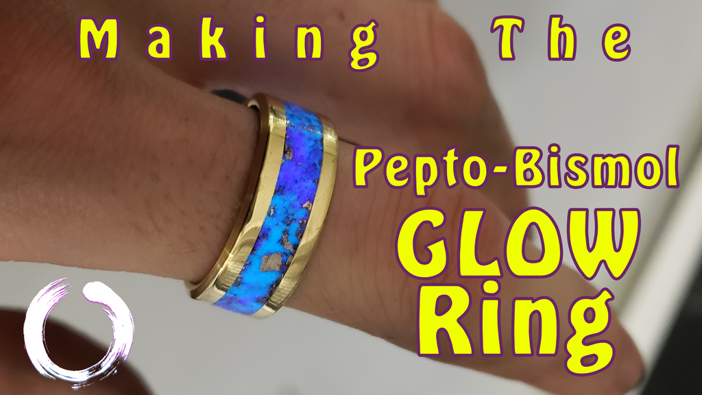 I made a ring out of Pepto-Bismol!