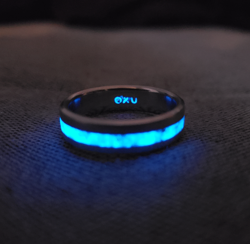 Custom glow best sale rings