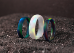 The Aurora - Green Opal Ring - Oxu Jewelry